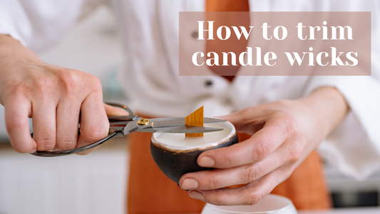 Trim Your Candle Wicks for a Safer and Better Burning Experience
