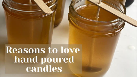 Hand poured Candles: Crafted with Love