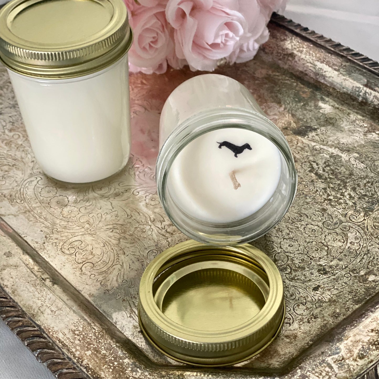 Cracked Porcelain Soy Candle