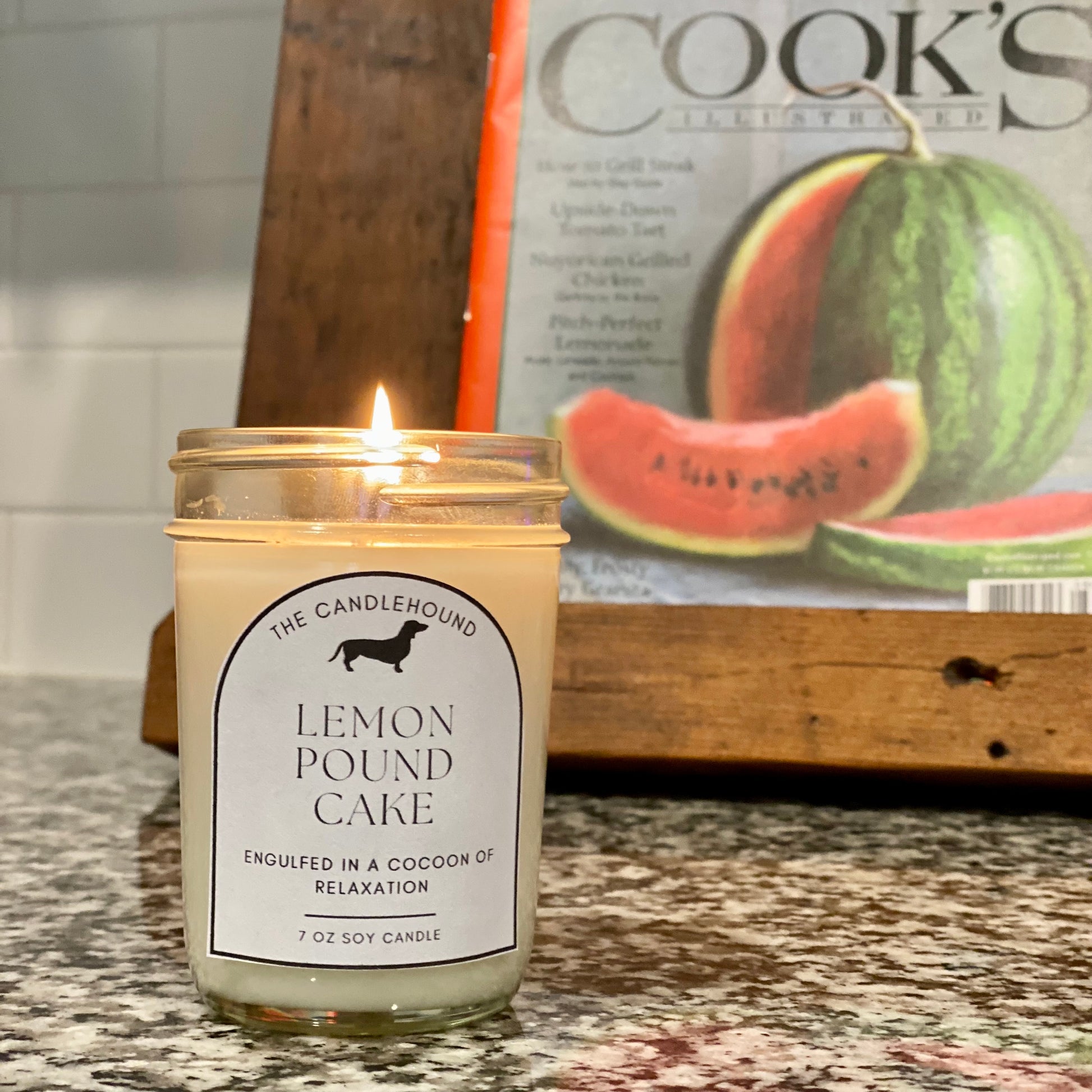 Lemon Pound Cake Soy Candle – The Candlehound