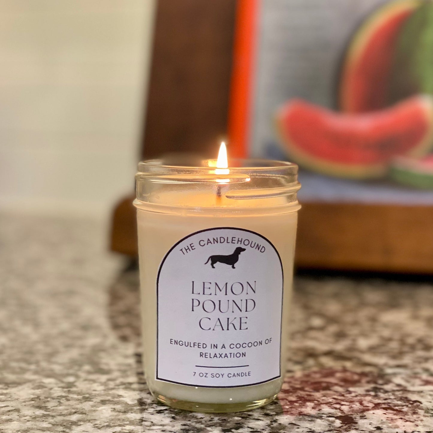 Lemon Pound Cake Candle